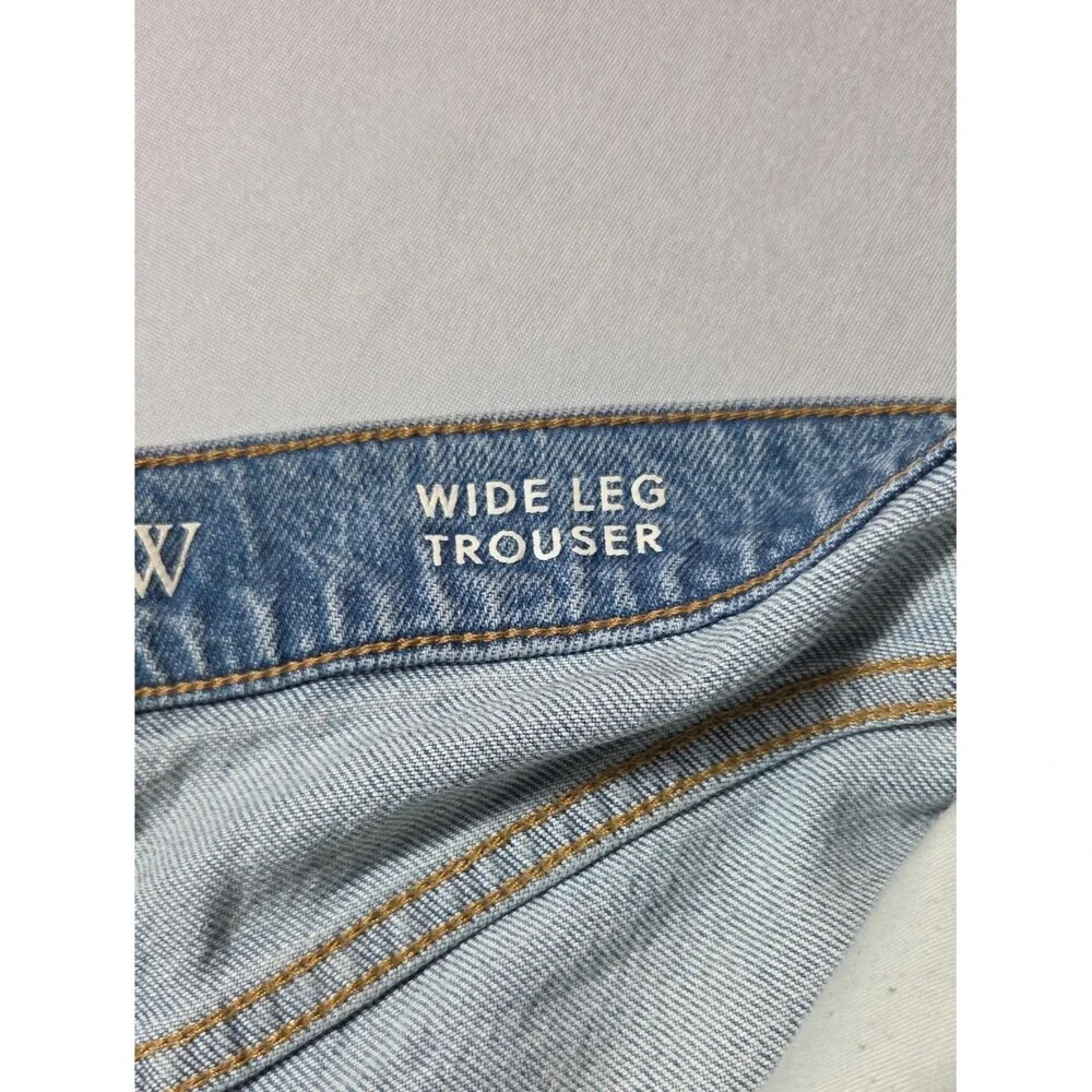 J. Crew Wide Leg Trousers Jeans Size 27